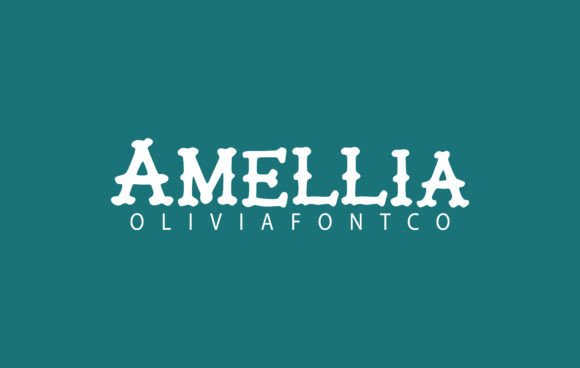 Amellia: The Romantic Font with Real-World Versatility