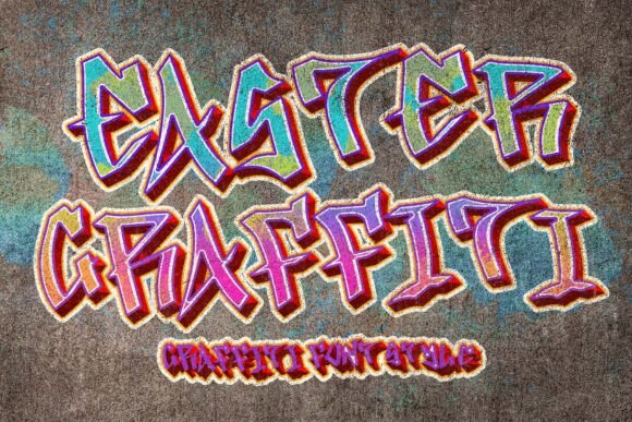 Easter Graffiti: A Fresh Take on Holiday Typography