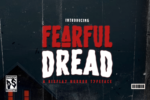 Fearful Dread: A Display Font with Grit and Character