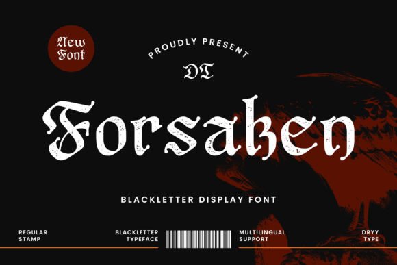 Forsaken: The Typeface Born From Heartbreak and Built for Impact