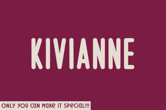 Kivianne: The Handwritten Font That Feels Authentically Human