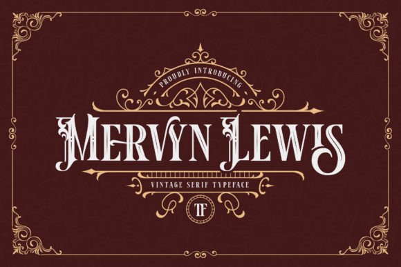 Mervyn Lewis: The Creative Font for Unique Projects