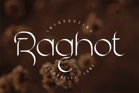 Raghot: The Creative Font That Brings Flow and Cohesion to Any Design