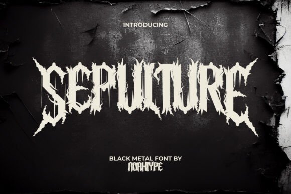 Sepulture: The Black Metal Font with Roots in Raw Design
