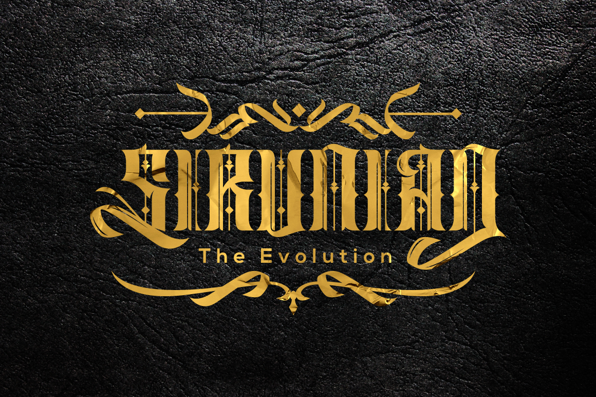 Sirunian: A Gothic-Inspired Typeface for Modern Projects