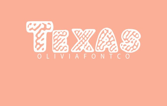 Texas: The Playful Display Font with Western Charm