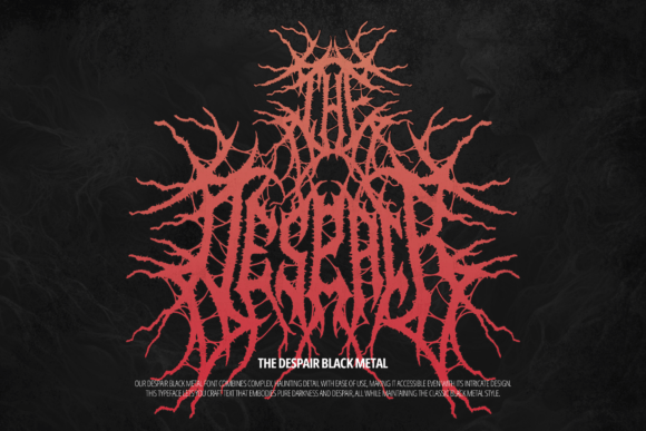 The Despair: Mastering Moody Typography